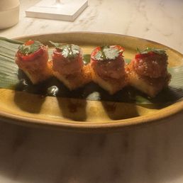 Tuna crispy rice Tuna crispy rice