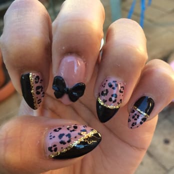 Waipio Nails - I love my bow! Made by Rosie - Nail Salons Near Me - Waipahu, Hawaii