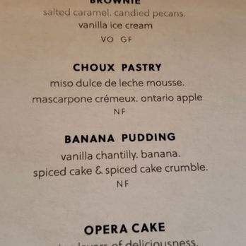 Vela - Set menu options. - Venues & Event Spaces Near Me - Toronto, Ontario