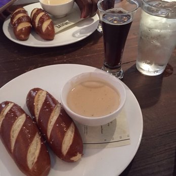 Nose Dive - Beer cheese and pretzel bread - Gastropubs Near Me - Greenville, South Carolina