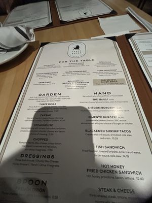 Menu photo 4 Three Bulls American Steakhouse Clemmons, NC Menu photo 4 Three Bulls American Steakhouse Clemmons, NC
