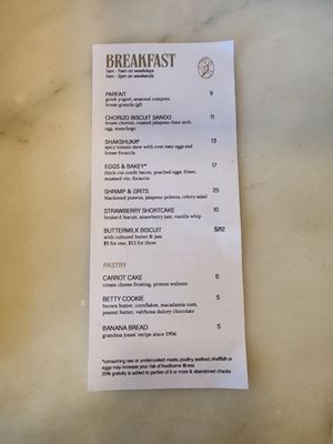 Menu photo 1 Betty Sacramento, CA