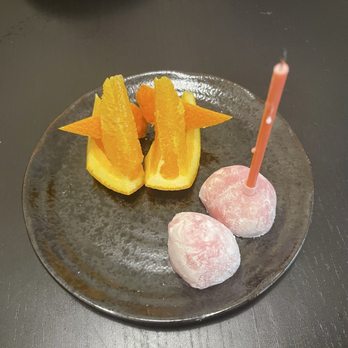 Izakaya Ringo - Birthday mochi! - Sushi Bars Near Me - Torrance, California Izakaya Ringo - Birthday mochi! - Sushi Bars Near Me - Torrance, California
