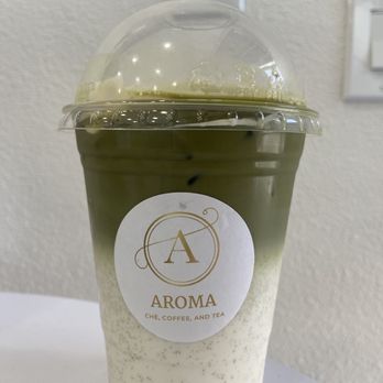 Aroma - Matcha latte - Desserts Near Me - San Jose, California