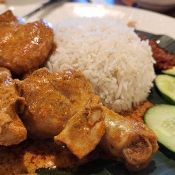 Ipoh Kopitiam - Nasi lemak with curry chicken - Malaysian Near Me - Alhambra, California Ipoh Kopitiam - Nasi lemak with curry chicken - Malaysian Near Me - Alhambra, California