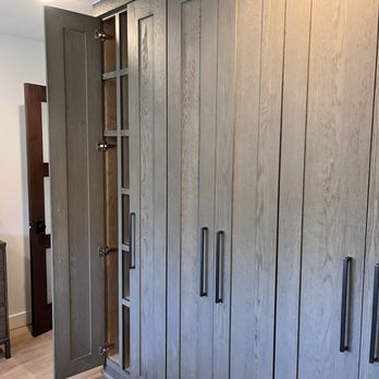 Carpenteria Custom Kitchen Cabinet - Left hand corner designed for iorn board and everyday essentials - Cabinetry Near Me - North Hills, California Carpenteria Custom Kitchen Cabinet - Left hand corner designed for iorn board and everyday essentials - Cabinetry Near Me - North Hills, California