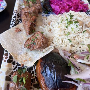 Another Time & Place Grille - Beef Skewers - Halal Near Me - Richardson, Texas
