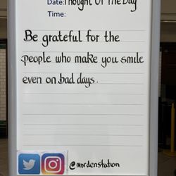 Morden South Station - Daily reminder to spread kindness to all 6/26/25