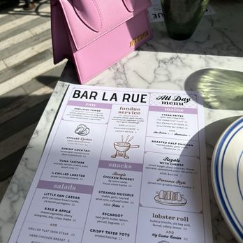 Bar La Rue - Menu - Bars Near Me - Chicago, Illinois