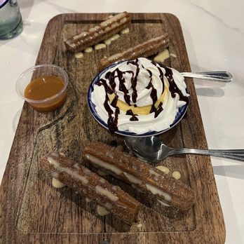 Azul Tequila Mexican Restaurant - Churros with ice cream - Cocktail Bars Near Me - Ocala, Florida Azul Tequila Mexican Restaurant - Churros with ice cream - Cocktail Bars Near Me - Ocala, Florida