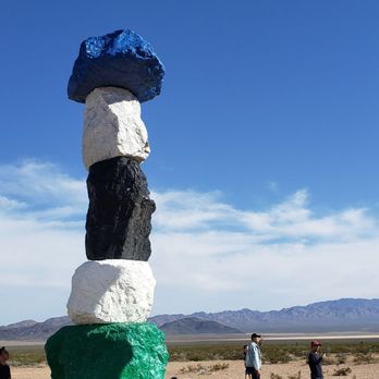 Seven Magic Mountains - Public Art Near Me - Las Vegas, Nevada