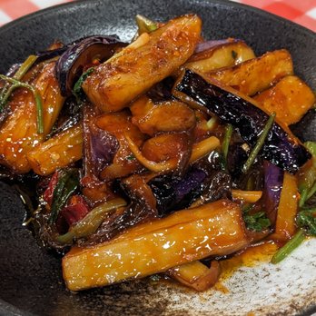 Hotopia - Sichuan Sauteed Eggplant - Chinese Near Me - Scarborough, Ontario Hotopia - Sichuan Sauteed Eggplant - Chinese Near Me - Scarborough, Ontario