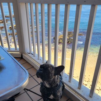 Louie Linguini's - Right by the ocean but narrow balcony - Seafood Near Me - Monterey, California