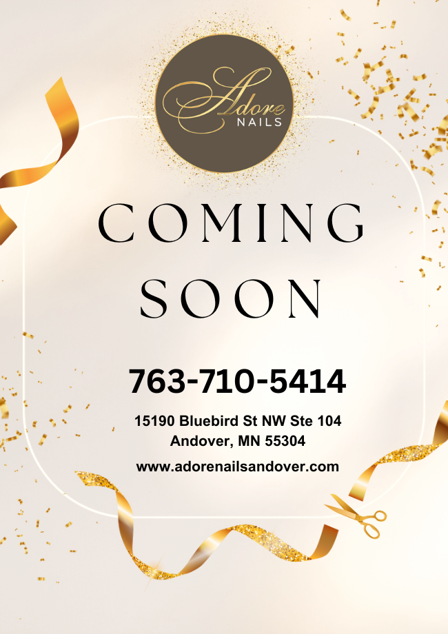 ADORE NAILS 15190 Bluebird St NW, Andover, Minnesota Nail Salons
