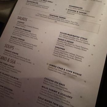Eddie Merlot's - Menu - Steakhouses Near Me - Fort Wayne, Indiana