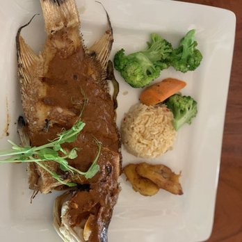Oscar & Lalo - Whole fish (we think it's a hogfish?) with diablo sauce - Mexican Near Me - Tulum, ROO Oscar & Lalo - Whole fish (we think it's a hogfish?) with diablo sauce - Mexican Near Me - Tulum, ROO