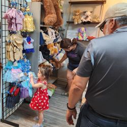Red Screen Door - Cuddly Creations Workshop: Create your own stuffed animal!
