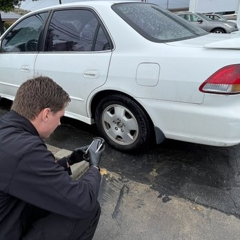 Discount Tire - Kyle checking my tires. - Tires Near Me - El Cajon, California