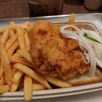 Holdaak Fried Chicken - Chicken Tenders with Fries ($7.54 with tax) - Chicken Shop Near Me - Fullerton, California
