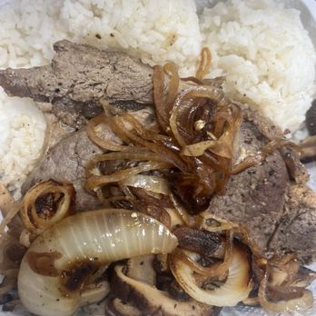 Forty Niner Restaurant - Steak and mushrooms - Burgers Near Me - Aiea, Hawaii Forty Niner Restaurant - Steak and mushrooms - Burgers Near Me - Aiea, Hawaii
