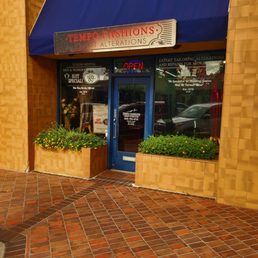 Exterior outside entrance of Tempo Fashions - Redlands, California Exterior outside entrance of Tempo Fashions - Redlands, California