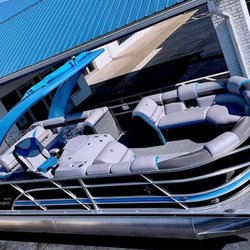 Carolina Water Sports and Marine - Berkshire Tri-toon located in Mooresville, NC near Lake Norman.