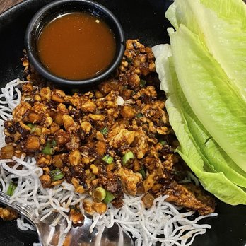 P.F. Chang's - Lettuce wrap sauce was a bit strange - Chinese Near Me - Anaheim, California P.F. Chang's - Lettuce wrap sauce was a bit strange - Chinese Near Me - Anaheim, California
