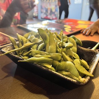 Naruto 88 Bistro - Edamame--steaming hot but surprisingly edible immediately - Sushi Bars Near Me - Miami, Florida Naruto 88 Bistro - Edamame--steaming hot but surprisingly edible immediately - Sushi Bars Near Me - Miami, Florida