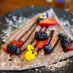 Wahpepah’s Kitchen - Methtekomini - Acorn Crêpe ($20)