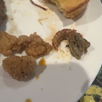 Capt. Jack's Family Buffet - Front Beach - Rotten crawfish, every piece we opened was brown and disgusting looking. - Buffets Near Me - Panama City Beach, Florida Capt. Jack's Family Buffet - Front Beach - Rotten crawfish, every piece we opened was brown and disgusting looking. - Buffets Near Me - Panama City Beach, Florida