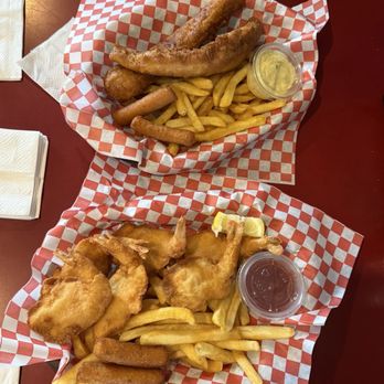 Zeke's Fish & Chips - Special Fish and chips Shrimp special and chips - Fish & Chips Near Me - Fort Worth, Texas