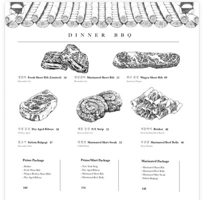 Menu photo 1 Yoon Haeundae Galbi New York, NY Menu photo 1 Yoon Haeundae Galbi New York, NY