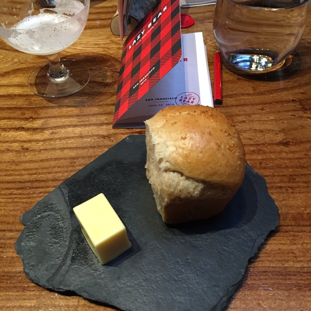Lazy Bear - Bread and butter - New American Near Me - San Francisco, California Lazy Bear - Bread and butter - New American Near Me - San Francisco, California