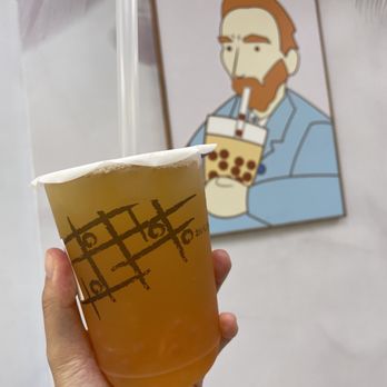OneZo Brookline - Passion fruit Green Tea - Bubble Tea Near Me - Brookline, Massachusetts