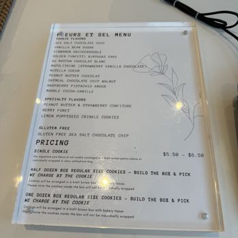 Fleurs et Sel - Menu - Bakeries Near Me - Los Angeles, California Fleurs et Sel - Menu - Bakeries Near Me - Los Angeles, California