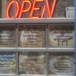 Ms Steve's Ice Cream - Daily specials
