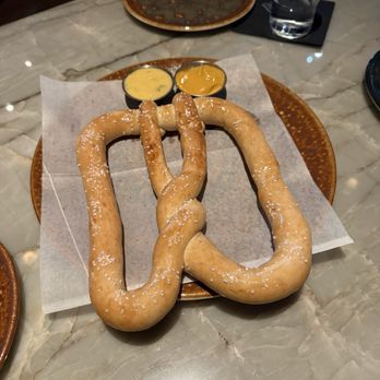Reunion Kitchen + Drink - Fresh Baked Soft Pretzel - New American Near Me - Brea, California Reunion Kitchen + Drink - Fresh Baked Soft Pretzel - New American Near Me - Brea, California