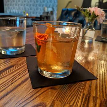 Hundred Proof - Whiskey drink (I can't remember the name, but really good) - San Diego, CA