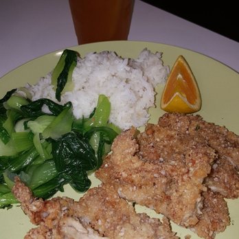 Mr Green Bubble - Chicken steak bento. - Bubble Tea Near Me - Union City, California