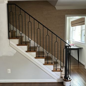 Vulcan Ironworks & Fabrications - Interior hand railing - Metal Fabricators Near Me - Springfield, Virginia Vulcan Ironworks & Fabrications - Interior hand railing - Metal Fabricators Near Me - Springfield, Virginia
