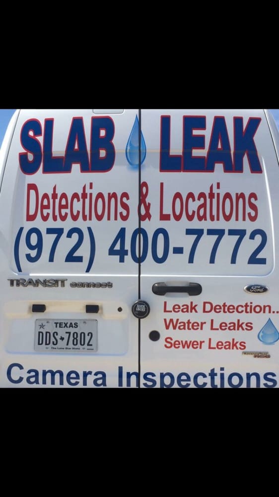 Slide of Slab Leak Detections & Location