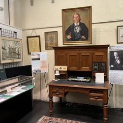 Georgia Writers Museum - Sidney Lanier exhibit (partial view)