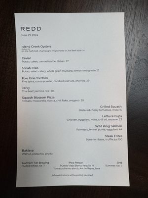 Menu photo 3 REDD Rochester, NY