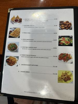 Menu photo 1 Shalimar Grill Sacramento, CA