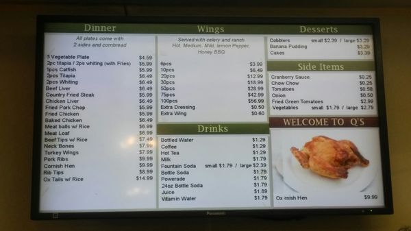 Qs Restaurant by null