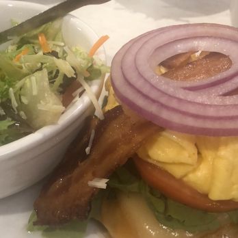Silver Diner - The food was delicious! Had a bison burger with no bun and a salad. - New American Near Me - Frederick, Maryland
