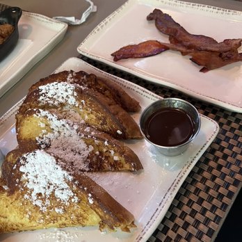 Mojave - French toast and bacon. Delicious - Latin American Near Me - Sandy Springs, Georgia