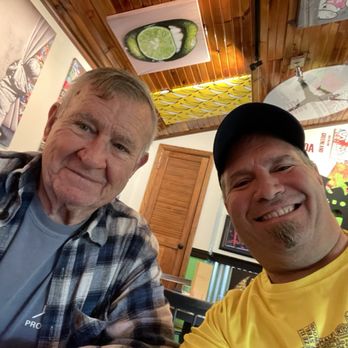 Talbot's Taproom & Terrace - And here's Dad & I waiting for our lunch... - Salad Near Me - Mercer, Pennsylvania Talbot's Taproom & Terrace - And here's Dad & I waiting for our lunch... - Salad Near Me - Mercer, Pennsylvania