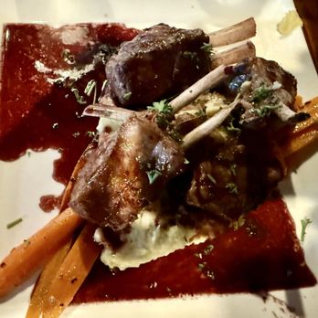 The Steam Donkey - Rack of Lamb - American Near Me - Pinecrest, California The Steam Donkey - Rack of Lamb - American Near Me - Pinecrest, California