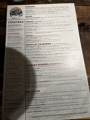 Menu photo 4 The Range Café Albuquerque, NM